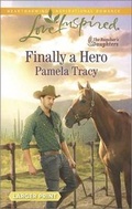 Cover: Finally a Hero - Love Inspired Larger Print