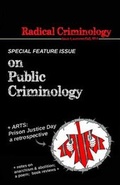 Cover: Radical Criminology 4 - Punctum Books