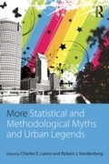 Cover: More Statistical and Methodological Myths and Urban Legends - Routledge