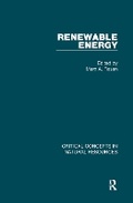 Cover: Renewable Energy - Routledge
