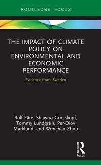 Enlarge image Cover: The Impact of Climate Policy on Environmental and Economic Performance - Routledge