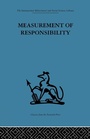 Cover: Measurement of Responsibility - Routledge