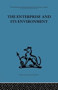 Cover: The Enterprise and its Environment - Routledge
