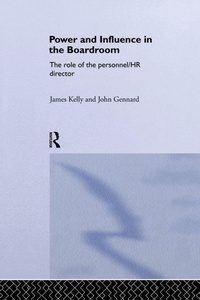 Enlarge image Cover: Power and Influence in the Boardroom - Routledge