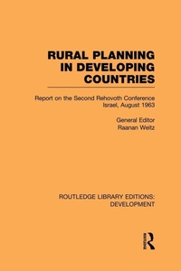 Enlarge image Cover: Rural Planning in Developing Countries - Routledge
