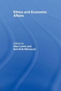 Cover: Ethics and Economic Affairs - Routledge