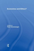 Cover: Economics and Ethics? - Routledge