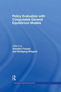 Cover: Policy Evaluation with Computable General Equilibrium Models - Routledge