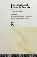 Cover: Subjectivism and Economic Analysis - Routledge