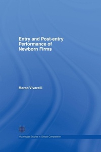 Enlarge image Cover: Entry and Post-Entry Performance of Newborn Firms - Routledge