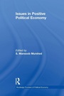 Cover: Issues in Positive Political Economy - Routledge
