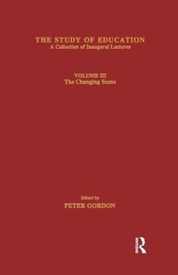 Enlarge image Cover: The Study of Education - Routledge