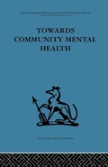 Cover: Towards Community Mental Health - Routledge