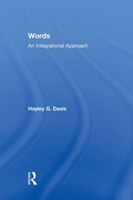 Cover: Words - An Integrational Approach - Routledge