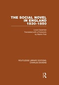 Cover: The Social Novel in England 1830-1850 (RLE Dickens) - Routledge