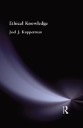 Cover: Ethical Knowledge - Routledge