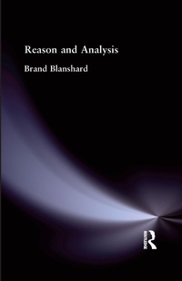 Enlarge image Cover: Reason and Analysis - Routledge