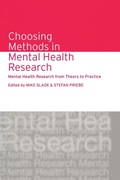 Cover: Choosing Methods in Mental Health Research - Routledge