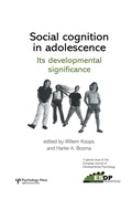 Cover: Social Cognition in Adolescence: Its Developmental Significance - Psychology Press Ltd