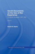 Cover: Soviet Documents on the Use of War Experience - Routledge