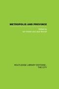 Cover: Metropolis and Province - Routledge