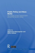Cover: Public Policy and the Mass Media - Routledge
