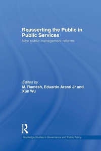 Enlarge image Cover: Reasserting the Public in Public Services - Routledge