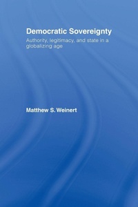Enlarge image Cover: Democratic Sovereignty - Routledge