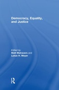 Cover: Democracy, Equality, and Justice - Routledge