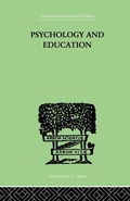 Cover: Psychology And Education - Routledge