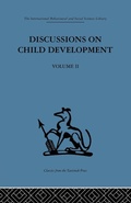 Cover: Discussions on Child Development - Routledge