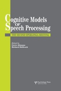 Cover: Cognitive Models Of Speech Processing - Psychology Press Ltd