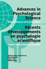 Cover: Advances in Psychological Science, Volume 2 - Psychology Press Ltd