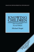 Cover: Knowing Children - Psychology Press Ltd