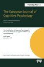 Cover: The Contribution of Cognitive Psychology to the Study of Individual Cognitive Differences and Intelligence - Routledge
