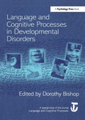 Cover: Language and Cognitive Processes in Developmental Disorders - Psychology Press Ltd