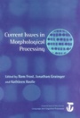 Cover: Current Issues in Morphological Processing - Psychology Press Ltd
