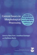 Cover: Current Issues in Morphological Processing - Psychology Press Ltd