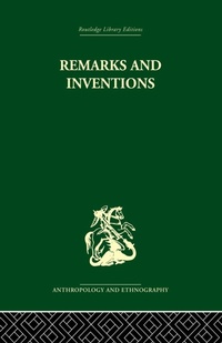 Enlarge image Cover: Remarks and Inventions - Routledge