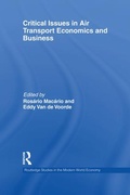 Cover: Critical Issues in Air Transport Economics and Business - Routledge