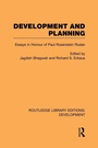 Cover: Development and Planning - Routledge