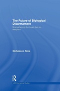 Cover: The Future of Biological Disarmament - Routledge