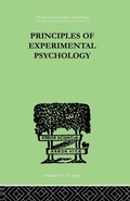 Bild: Principles Of Experimental Psychology - Routledge