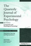 Cover: Associative Learning and Representation: An EPS Workshop for N.J. Mackintosh - Routledge