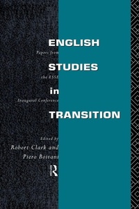 Enlarge image Cover: English Studies in Transition - Routledge