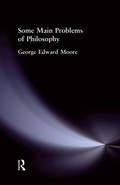 Cover: Some Main Problems of Philosophy - Routledge