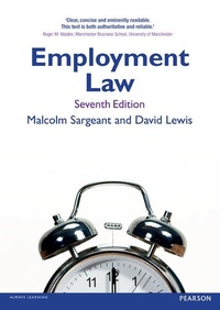Enlarge image Cover: Employment Law eBook PDF - Pearson