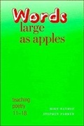 Cover: Words Large as Apples - Cambridge University Press