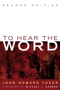 Enlarge image Cover: To Hear the Word - Second Edition - Wipf and Stock Publishers