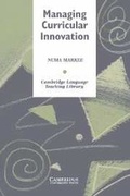 Cover: Managing Curricular Innovation - Cambridge University Press